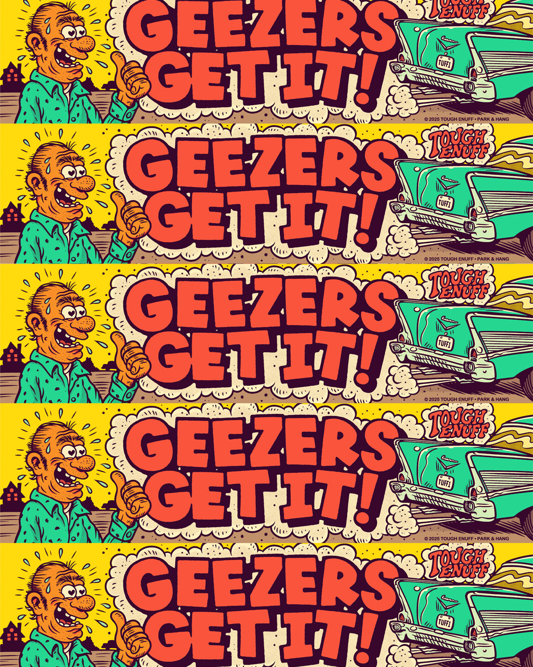 Gezzers Get It Bumper Stickers